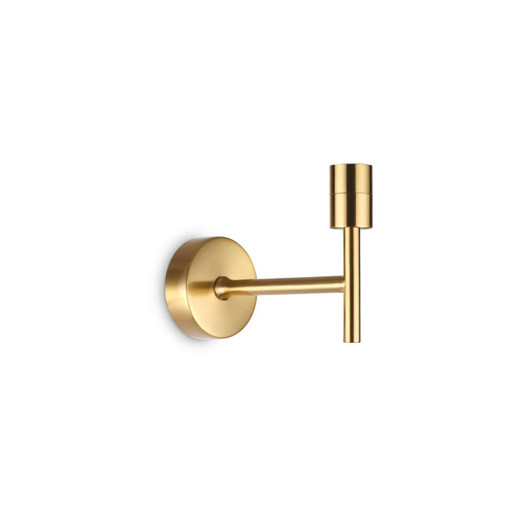 Ideal-Lux Set Up MAP1 Brushed Brass Wall Light 