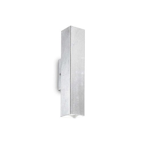 Ideal-Lux Sky AP2 2 Light Silver Up and Down Wall Light 