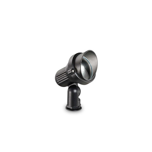Ideal-Lux Terra PR Black with Adjustable Diffuser 8cm IP65 Spotlight 