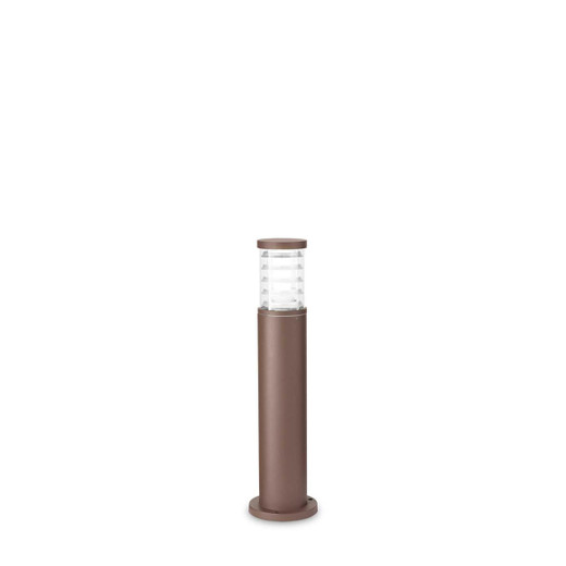 Ideal-Lux Tronco PT1 Coffee with Glass Diffuser 60cm IP44 Bollard 