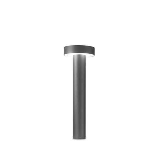 Ideal-Lux Tesla PT4 4 Light Anthracite with Acrylic Diffuser 60cm IP44 Bollard 