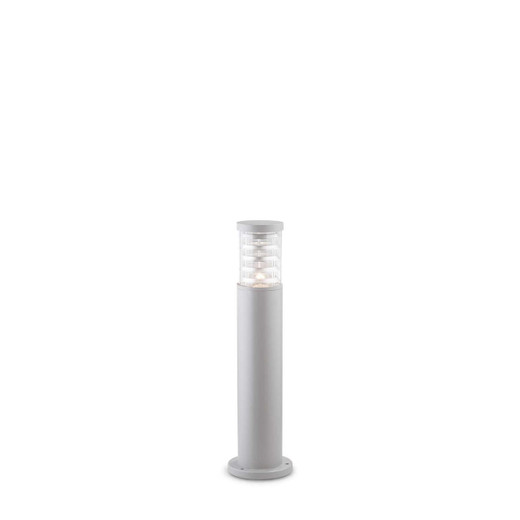 Ideal-Lux Tronco PT1 Grey with Glass Diffuser 60cm IP44 Bollard 