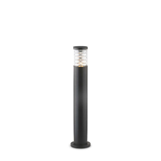 Ideal-Lux Tronco PT1 Anthracite with Glass Diffuser 80cm IP44 Bollard 