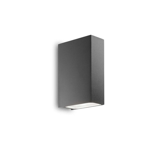 Ideal-Lux Tetris-2 AP2 2 Light Anthracite Up and Down IP44 Wall Light 