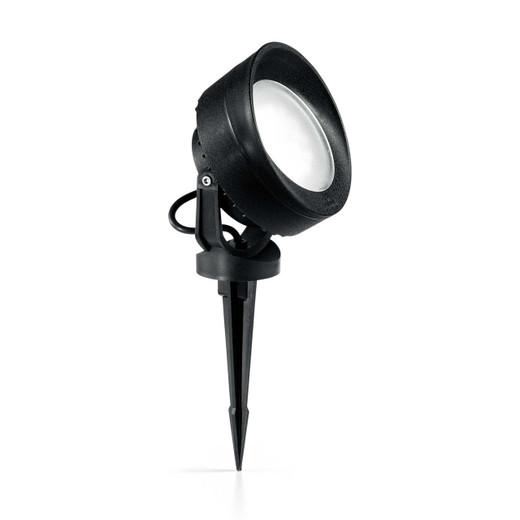 Ideal-Lux Tommy PR Black Resin with Adjustable Diffuser 3000K IP66 Spotlight 