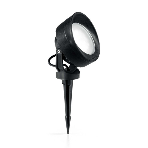 Ideal-Lux Tommy PR Black Resin with Adjustable Diffuser 4000K IP66 Spotlight 