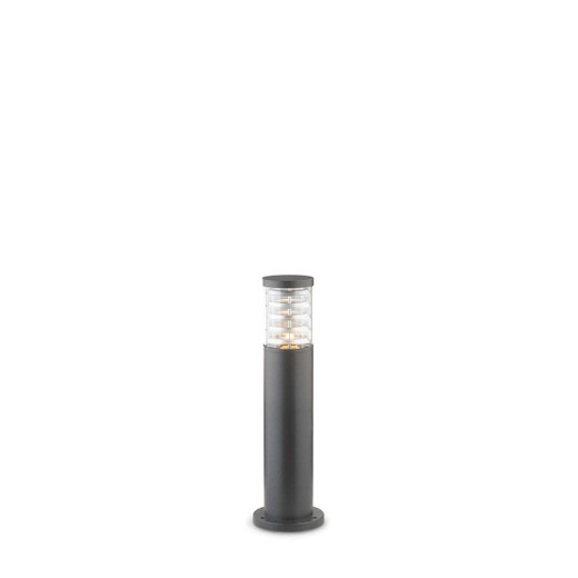 Ideal-Lux Tronco PT1 Anthracite with Glass Diffuser 40cm IP44 Bollard 