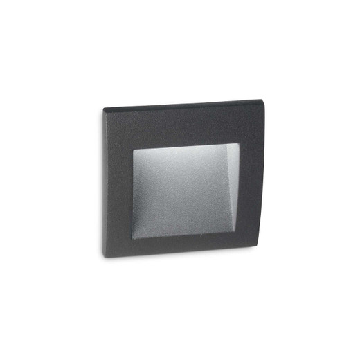 Ideal-Lux Wire Anthracite with Clear Diffuser 1.5W IP65 LED Recessed Light 