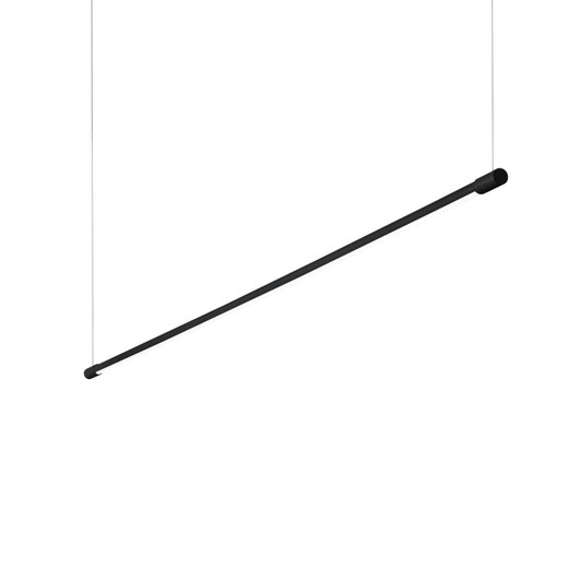 Ideal-Lux Yoko SP Black with Acrylic Diffuser LED Bar Pendant Light 