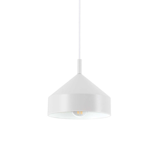 Ideal-Lux Yurta SP1 Total White 21cm Pendant Light 