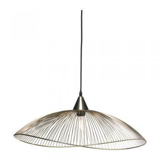 Oaks Lighting Helios Gold 63 cm Dual Mount Pendant 