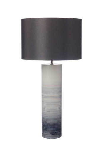 Nazare Black White Ceramic Table Lamp Base Only