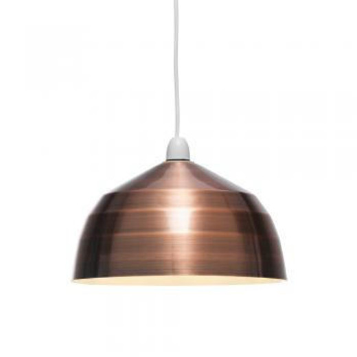 Oaks Lighting Ortler Antique Copper Non Electric Easy Fit Pendant Light 