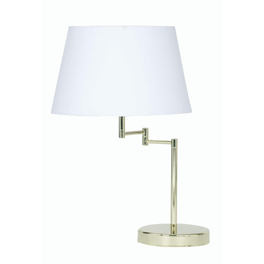 Oaks Lighting Armada Polished Brass with Double Swing Arm Table Lamp 
