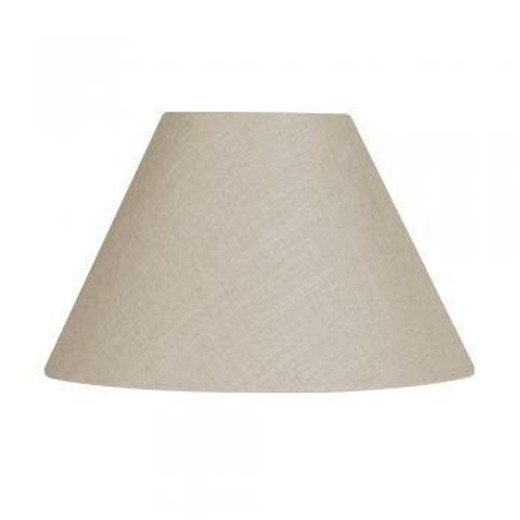 Oaks Lighting Linen Coolie Calico 35cm Pendant Shade Only 