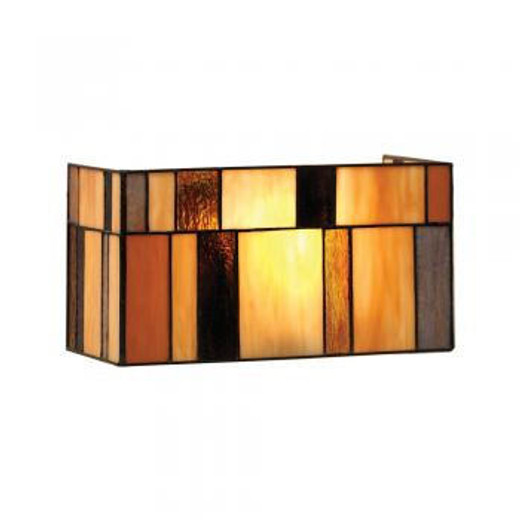 Oaks Lighting Osrick Tiffany Wall Light 