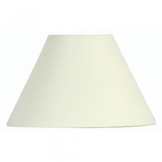 Oaks Lighting Cotton Coolie Cream 50cm Shade Only 