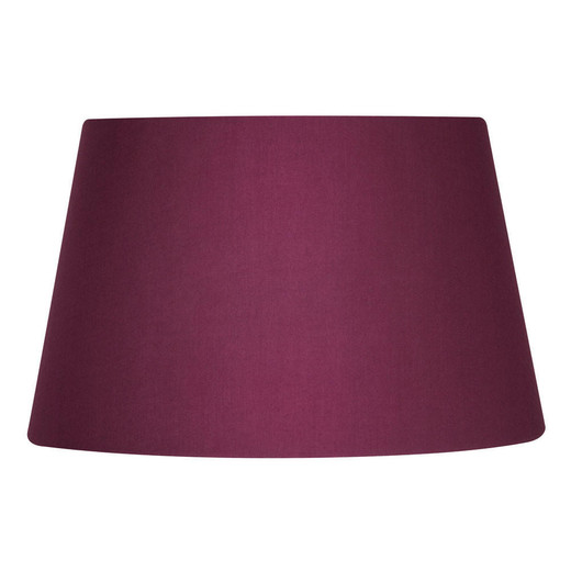 Oaks Lighting Cotton Drum Wine 30cm Shade Only 