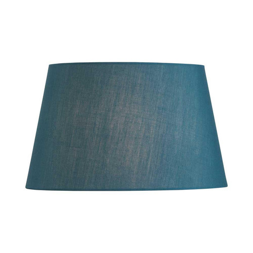 Oaks Lighting Cotton Drum Dark Teal 20cm Shade Only 