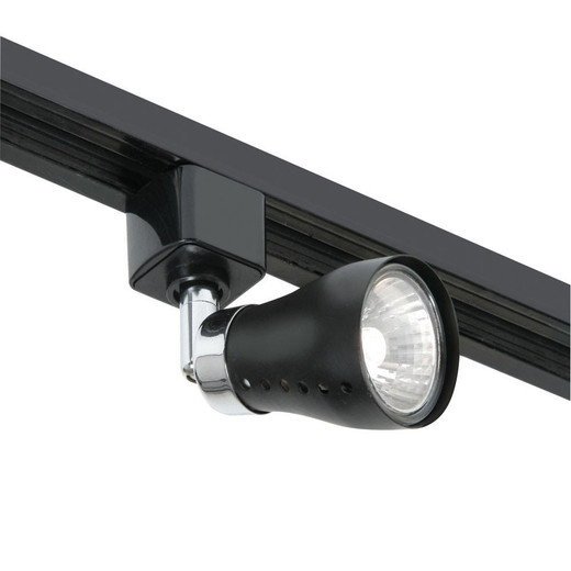 Oaks Lighting Milo Black Adjustable Track Spotlight 