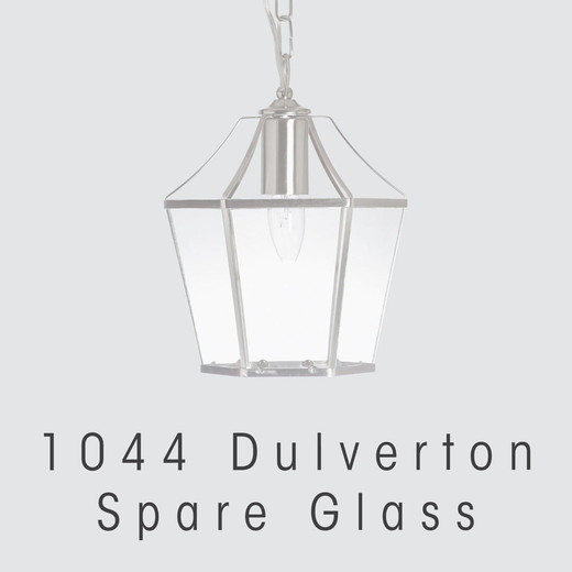 Oaks Lighting Dulverton Lantern Spare Glass 