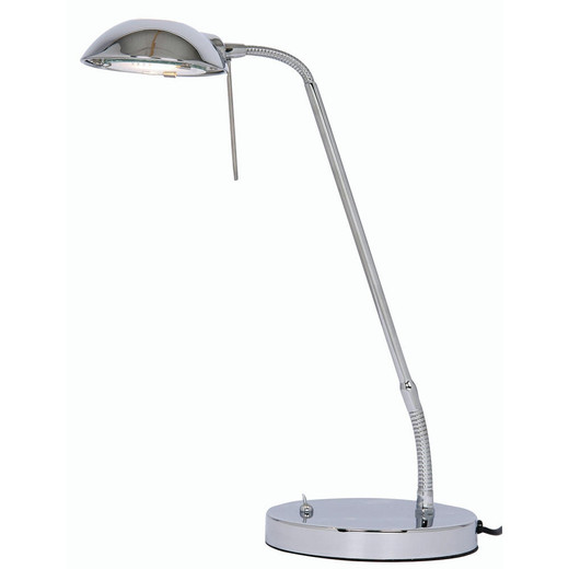 Oaks Lighting Metis Chrome Flexible Table Lamp 