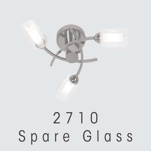 Oaks Lighting Ofira Replacement Glass Only 