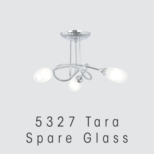 Oaks Lighting Tara Replacement Glass Only 