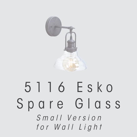 Oaks Lighting Escko Bar Light Pendant Glass Only  