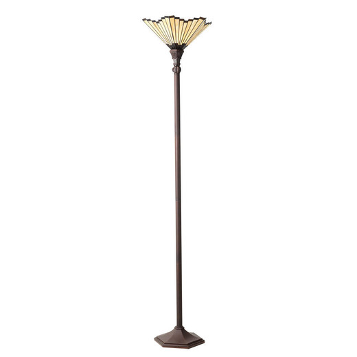 Oaks Lighting Feste Tiffany Floor Lamp 