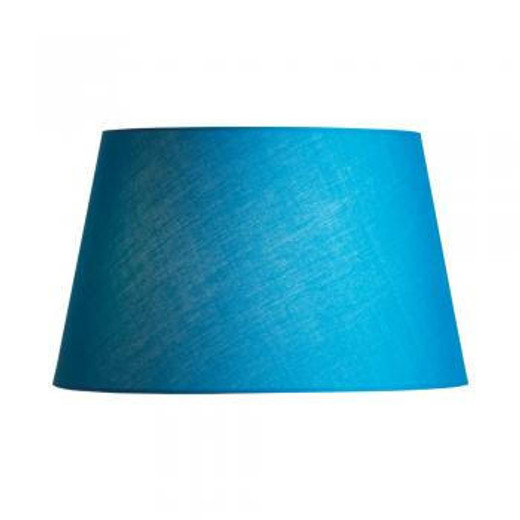 Oaks Lighting Cotton Drum Bluebell 30cm Shade Only 