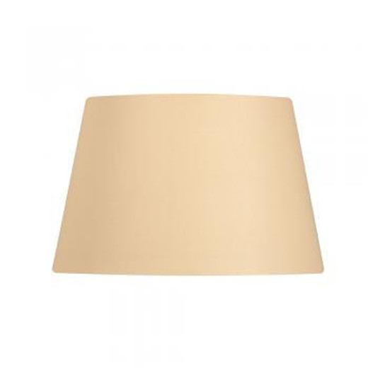 Oaks Lighting Cotton Drum Beige 30cm Shade Only 