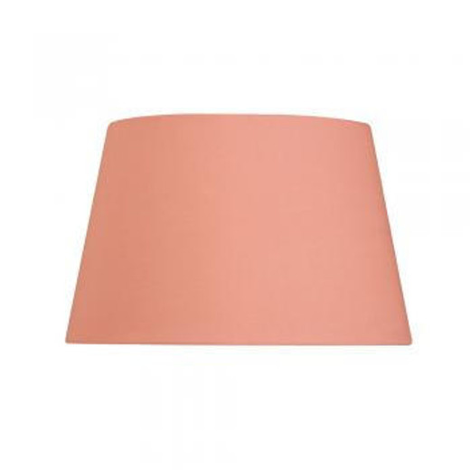 Oaks Lighting Cotton Drum Pale Pink 15cm Shade Only 
