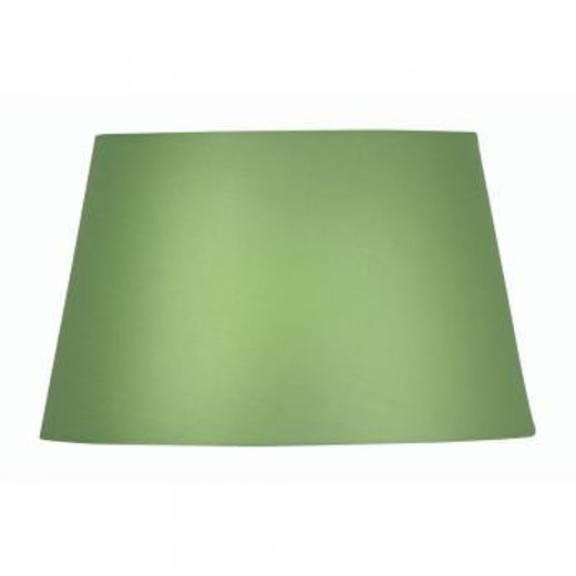Oaks Lighting Cotton Drum Green 30cm Shade Only 