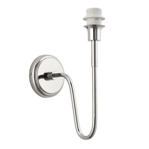 Rouen Polished Nickel Wall Light