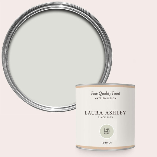 Laura Ashley Homeware Laura Ashley Pale Sage Leaf 100ml Tester Pot 