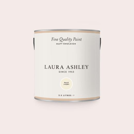 Laura Ashley Homeware Laura Ashley Pale Ivory 2.5l Matt Emulsion Paint 