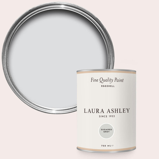 Laura Ashley Homeware Laura Ashley Sugared Grey 750ml Eggshell Paint 