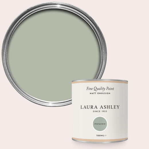 Laura Ashley Homeware Laura Ashley Pistachio 100ml Tester Pot 