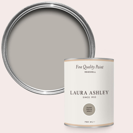 Laura Ashley Homeware Laura Ashley Dark Dove Grey 750ml Eggshell Paint 