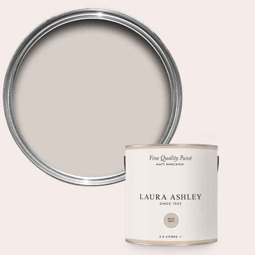 Laura Ashley Homeware Laura Ashley Dove Grey 2.5l Matt Emulsion Paint 