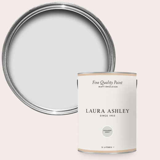 Laura Ashley Homeware Laura Ashley Sugared Grey 5l Matt Emulsion Paint 