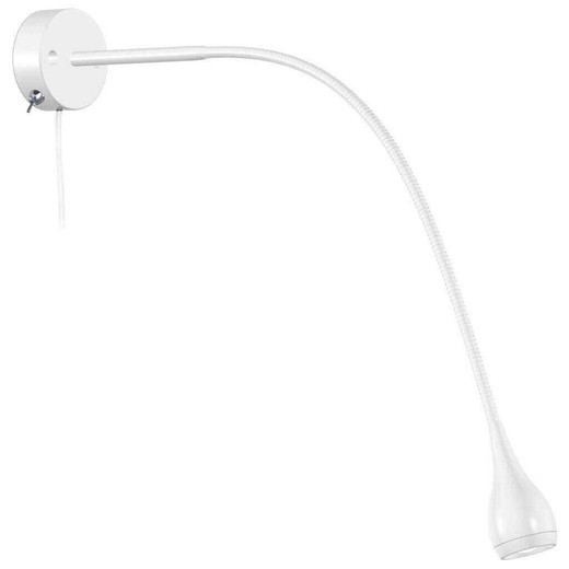 Nordlux Drop White Aluminium LED Wall Light - Clearance 