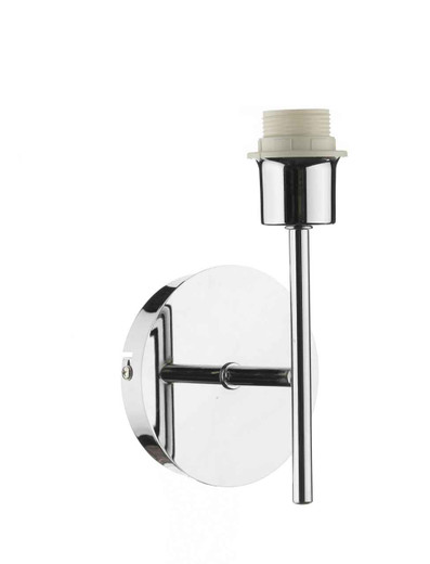 Tuscan Polished Chrome Single Wall Light Base Only