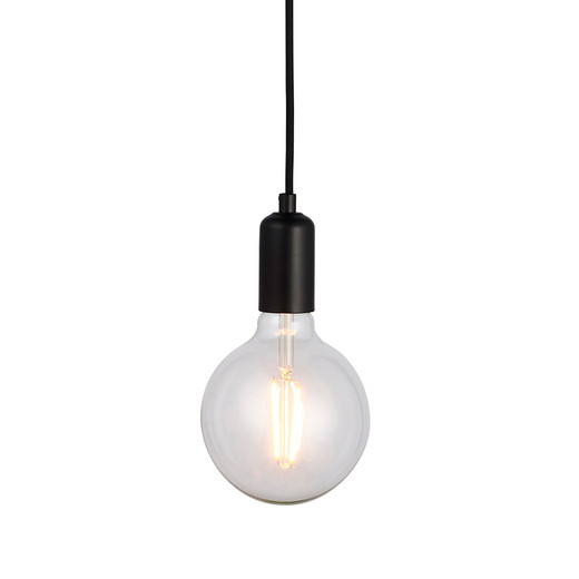 Studio Matt Black Industrial Pendant Light