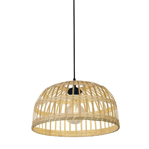 Searchlight Bali Bamboo Shade Pendant Light 