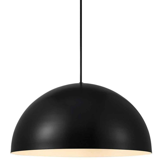 Ellen 40 Black with Shade Pendant Light