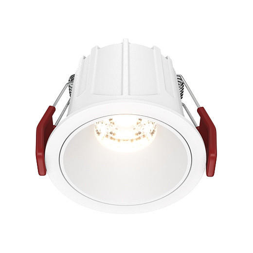 Maytoni Alfa LED White 10W 3000K Round Recessed Light 