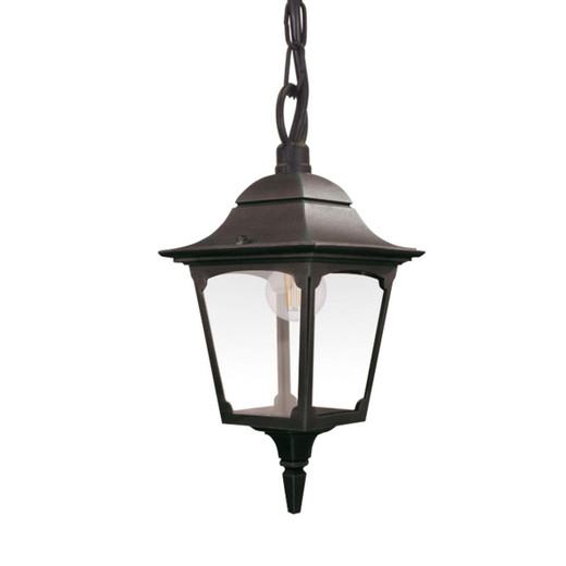Elstead Lighting Chapel Black Outdoor Pendant Light 