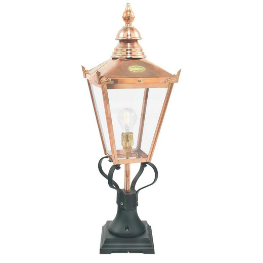 Norlys Chelsea Copper IP44 Top Post Light 
